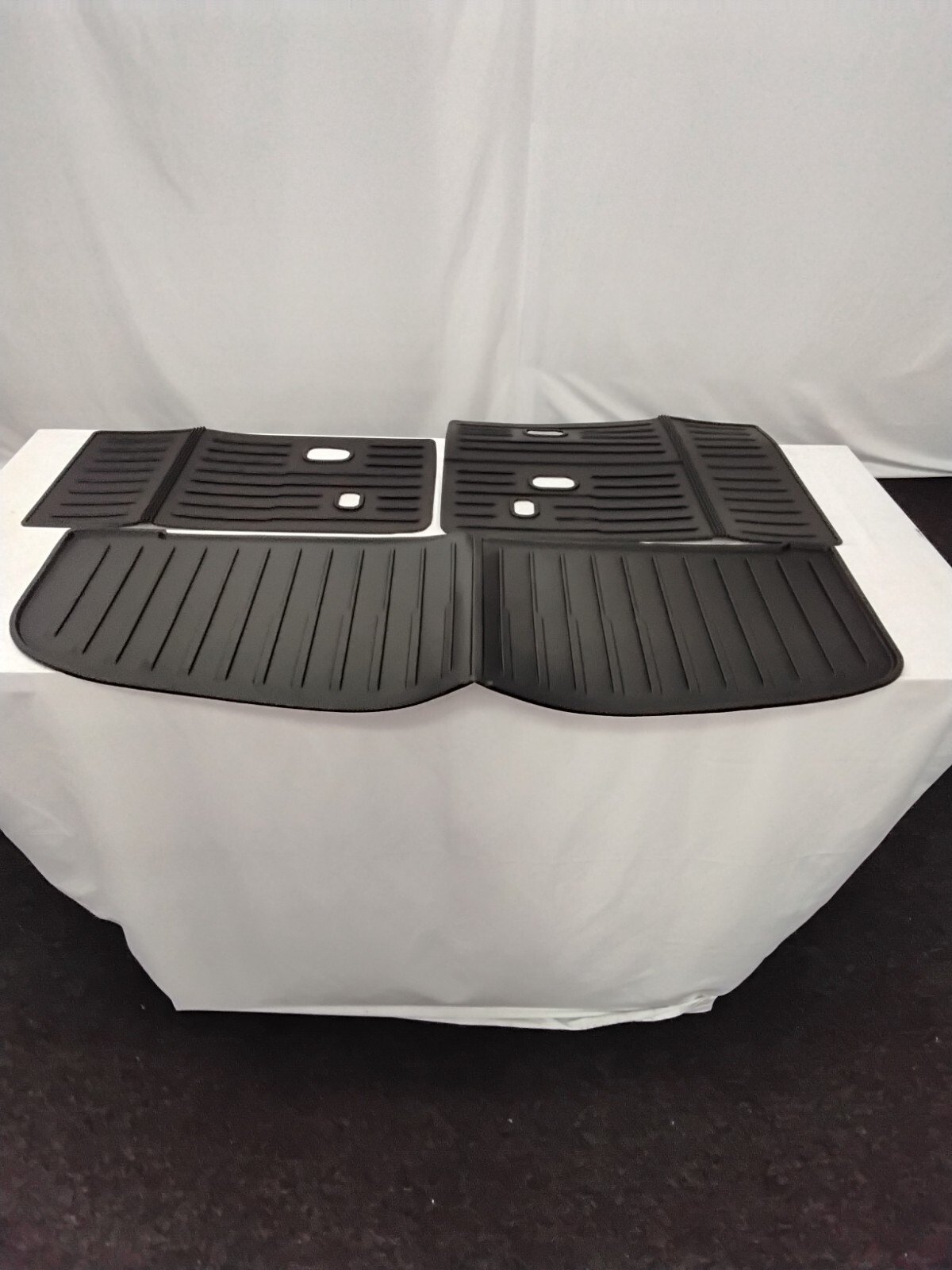 CARESA Cargo Liner Backrest Mat 3 pcs Design for 2020-2024 2025 Kia Telluride - Image 2
