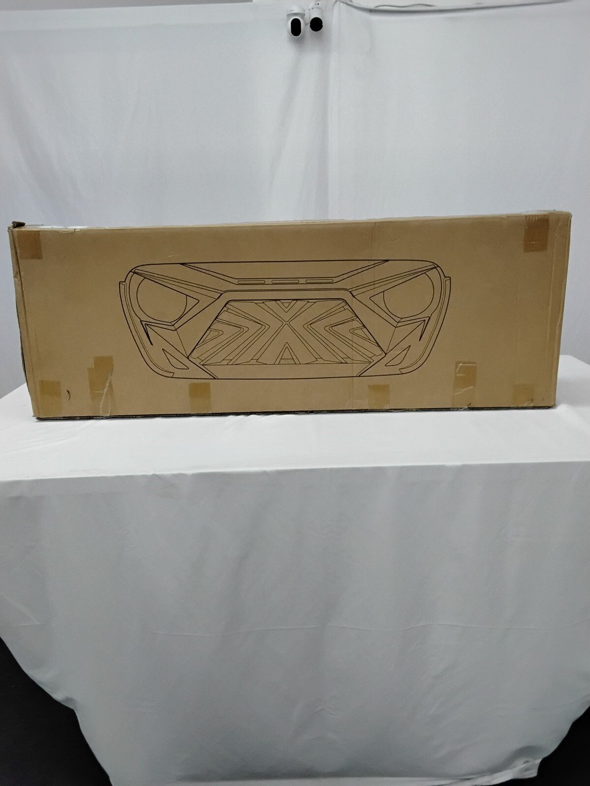 Seven Sparta Front Grill with 3 Amber LED Lights Compatible with 2018-2023 Jeep - Image 4