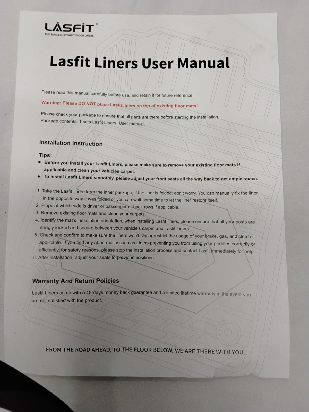 LASFIT Floor Mats 2019-2023 2024 2025 for BMW 3 Series - Image 9