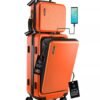 Travel Arim 2-Piece Hard Carry-On Orange 12.jpg