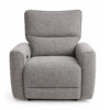 Gray Power Recliner Chair with Plush Cushioning deklyn gray recliner front.png