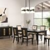7-Piece Dining Set with Glass Insert Table Top and 6 Chairs, Espresso Finish dspic 3565608f 7429 4ba5 847b f650f85509ec.jpg