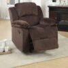 Chocolate Suede Motion Rocker Recliner Chair, Padded Comfort dspic 3af52aa5 95e4 43be a5da 81b8f81ba1f6.jpg
