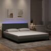 California King Velvet LED Bed Frame "Hanko", Light Gray dspic 3af6ba90 ce30 4e61 9a36 f08d8fdfae53.jpg