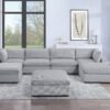 Dark Gray Corduroy Modular Sectional Sofa with Ottomans (7-Piece) dspic 502d958f b042 4335 9ec3 c022e49e993b.jpg
