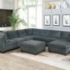 Grey 9-Piece U-Shaped Modular Sectional Sofa with Ottomans dspic 9de62979 0045 46fb ac1c 2189605f6edf.jpg