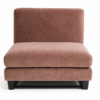 Modulo Modular Armless Accent Chair – Salmon modulo seat salmon front.png