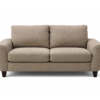 Warm Gray Fabric Loveseat warm gray fabric loveseat front.png